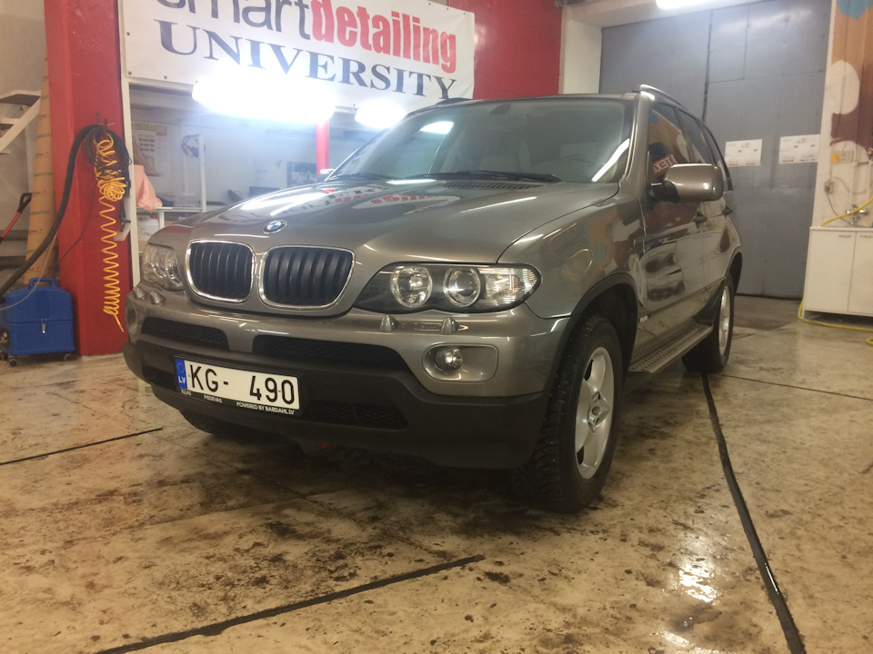 Приехали попариться — BMW X5 (E53), 3 л, 2005 года | мойка | DRIVE2