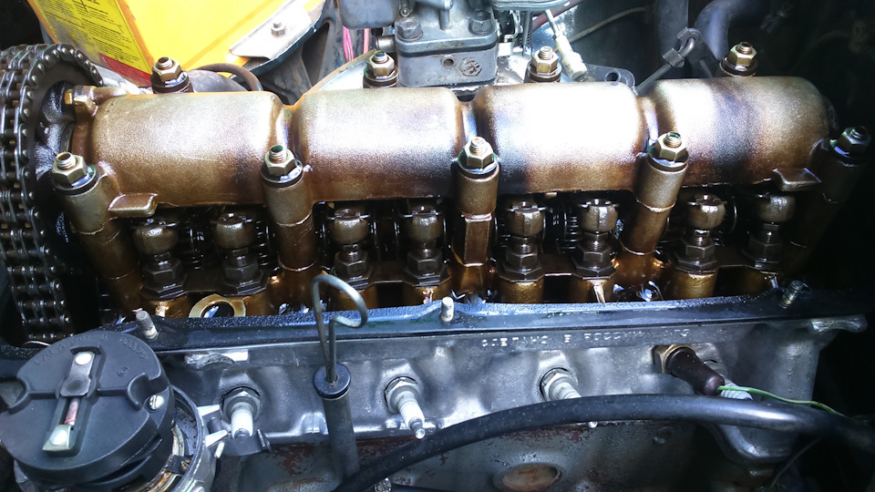 Регулировка клапанов + установка разрезной шестерни и по мелочи — Lada ...