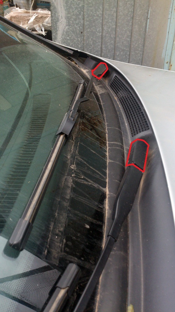Заменить передние дворники на Opel Astra H. - Opel Astra (Astra H)