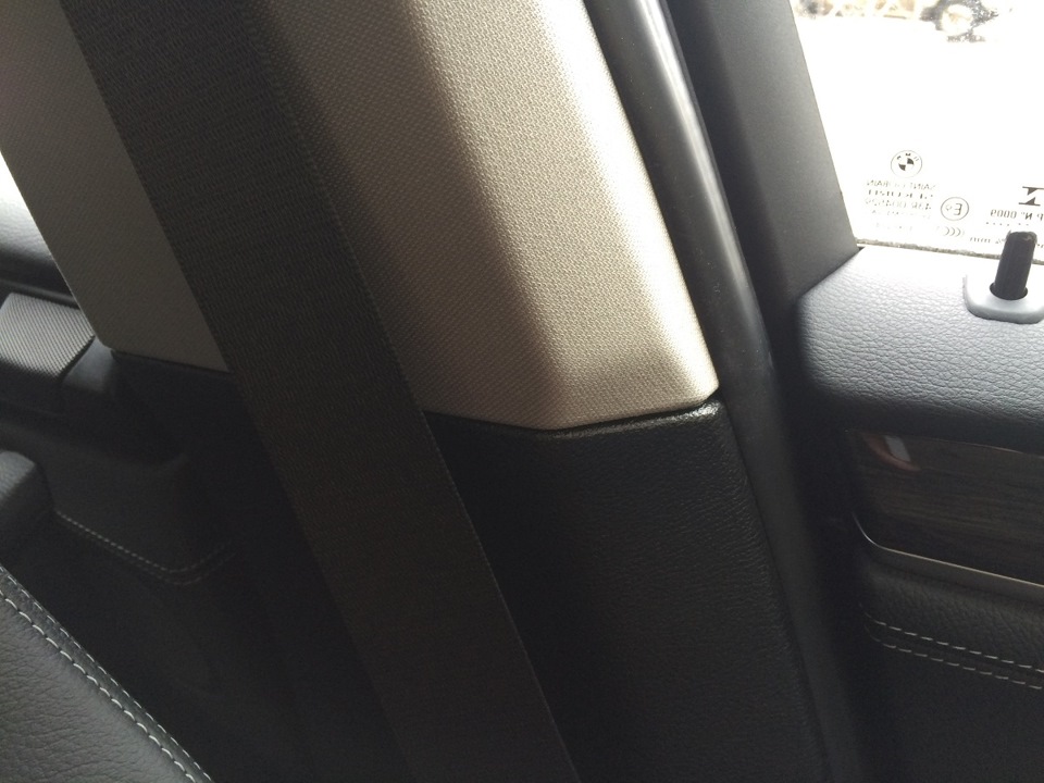 Скрипит панель центральной стойки — BMW X4 (F26), 3 л, 2015 года ...