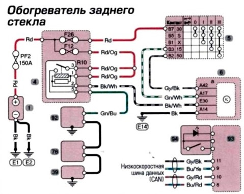 Предохранитель обогрева зеркал вольво фм