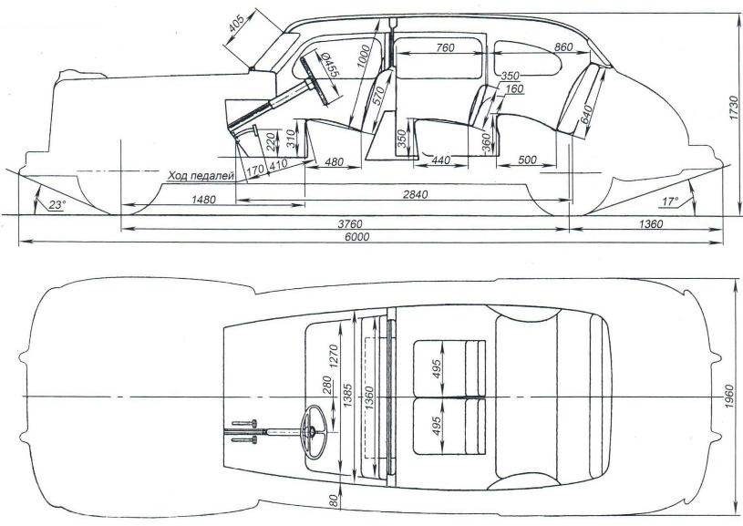 Чертеж зис 110