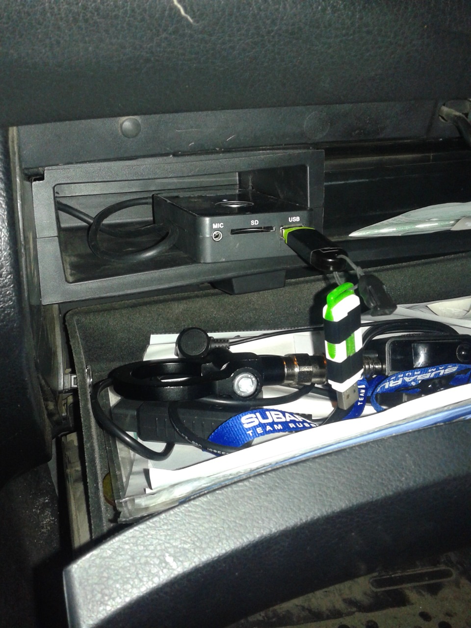 Установка MP3 USB адаптер SUBARU KENWOOD — Subaru Legacy (BL/BP), 2 л ...