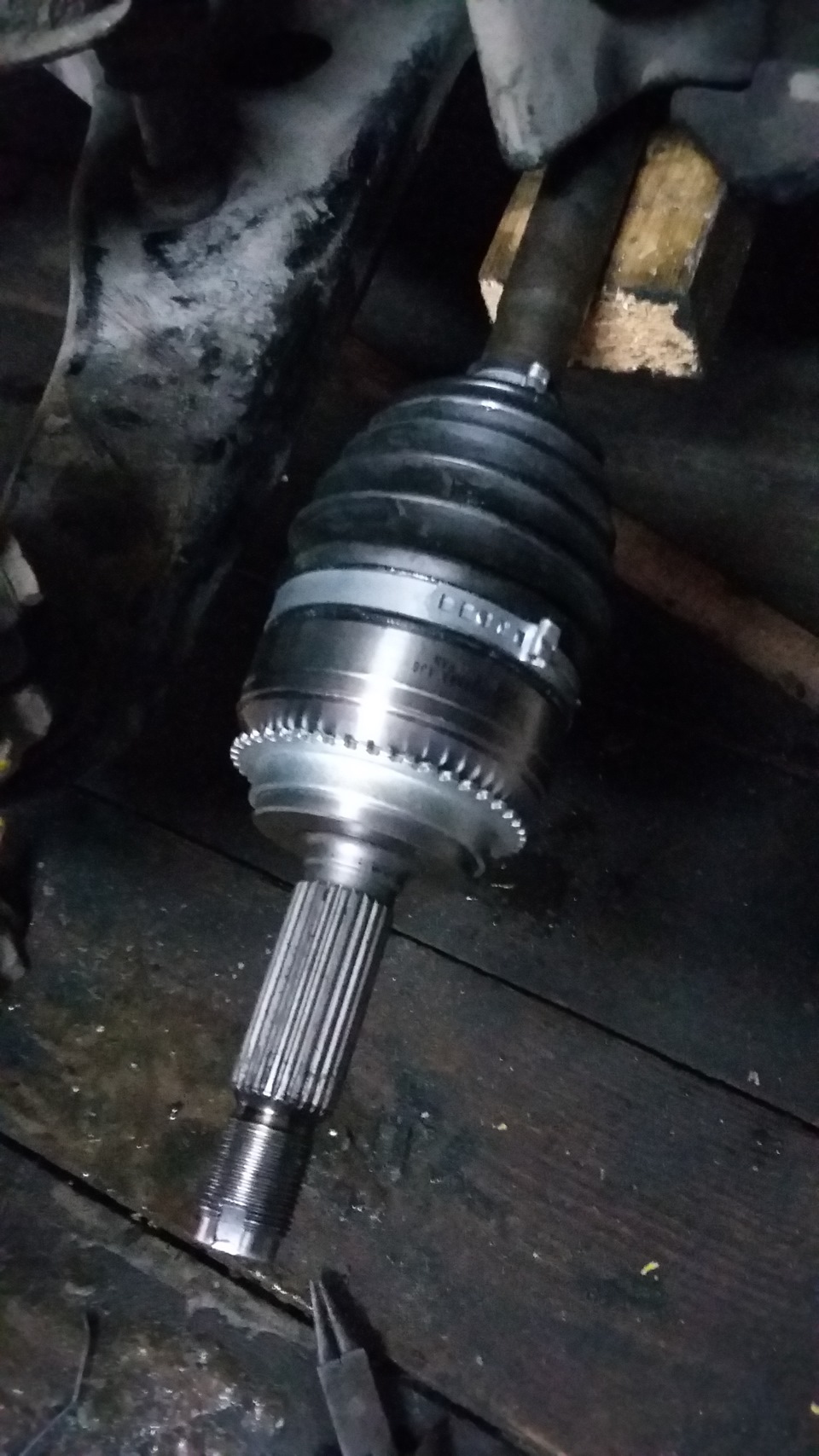 Стук при трогании и торможении. — Mitsubishi Lancer IX, 1,6 л, 2006 ...