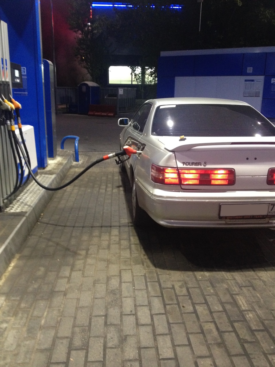 Топливо АИ-95 — Toyota Mark II (100), 2,5 л, 1998 года | заправка | DRIVE2