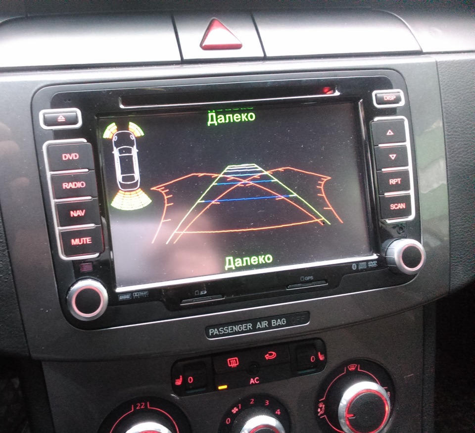 Замена магнитолы — Volkswagen Passat Variant (B6), 2 л, 2009 года ...