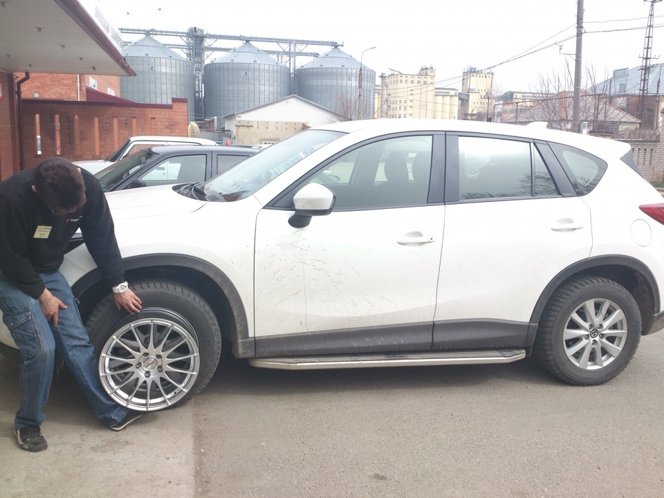 долго не писал, но пришло лето и… — Mazda CX-5 (1G), 2012 года | шины ...