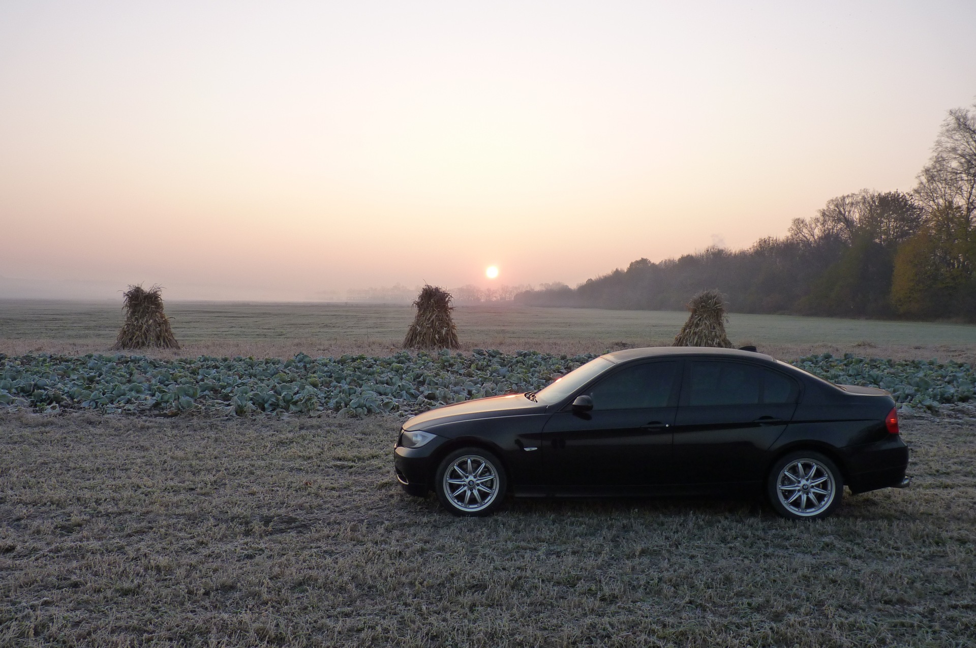 Рассвет… — BMW 3 series (E90), 2 л, 2006 года | фотография | DRIVE2