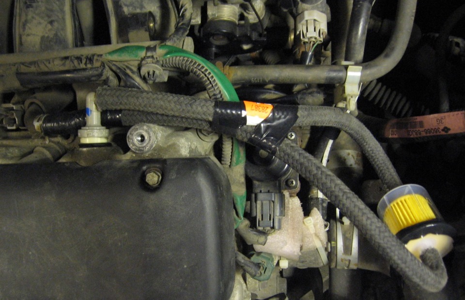 PCV (Принудительная вентиляция картера). Suzuki Liana. — DRIVE2