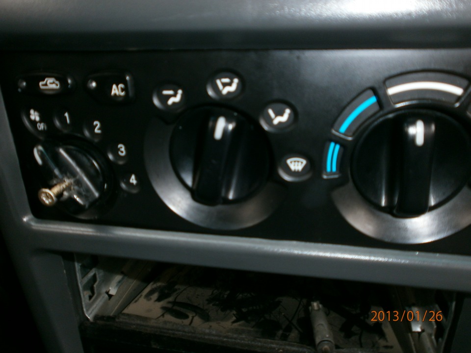 О том как правильно разбирать блок упр.печкой и моя поломка… — Daewoo ...