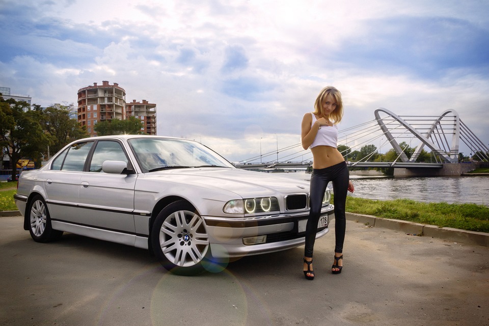 BMW e39 с девочками