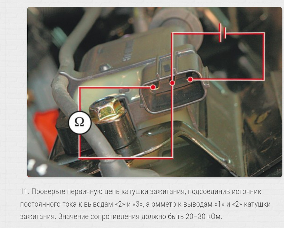 Катушка зажигания 4g93 схема