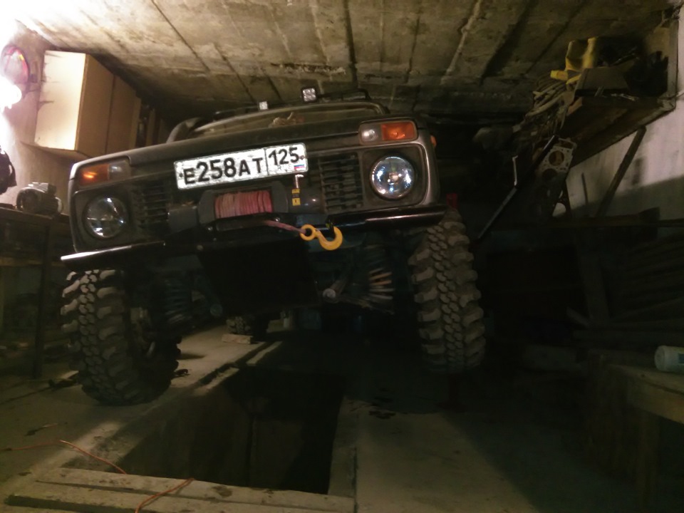 Замена масла в коропке и намотка синтетики — Lada 4x4 5D, 1,7 л, 2012 ...