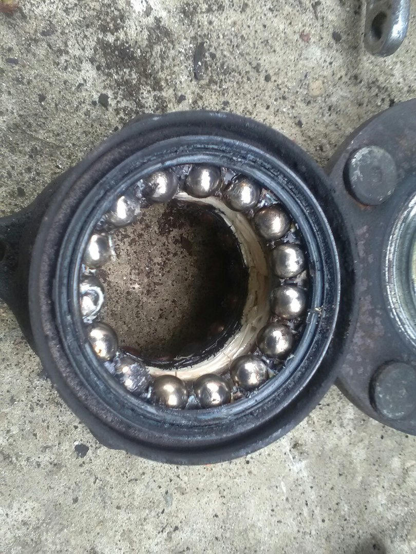 Переделка задней 4WD ступицы под обычный подшипник. — Mazda Verisa, 1,5 ...