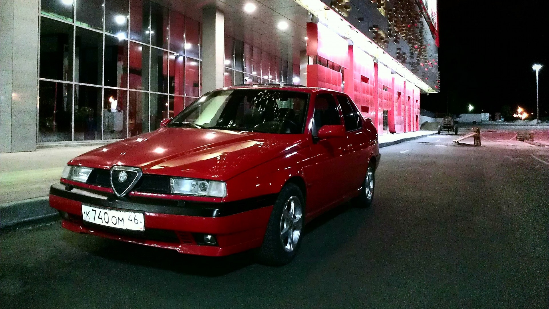 Alfa Romeo 155 1.7 бензиновый 1994 | алое пламя Италии на DRIVE2