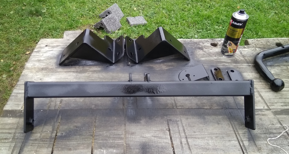 Установка тягово-сцепного устройства. — KIA Ceed SW (1G), 1,6 л, 2011 ...