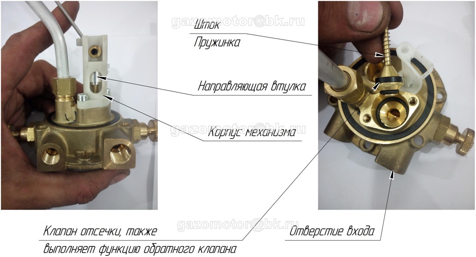 Гбо клапан на баллоне