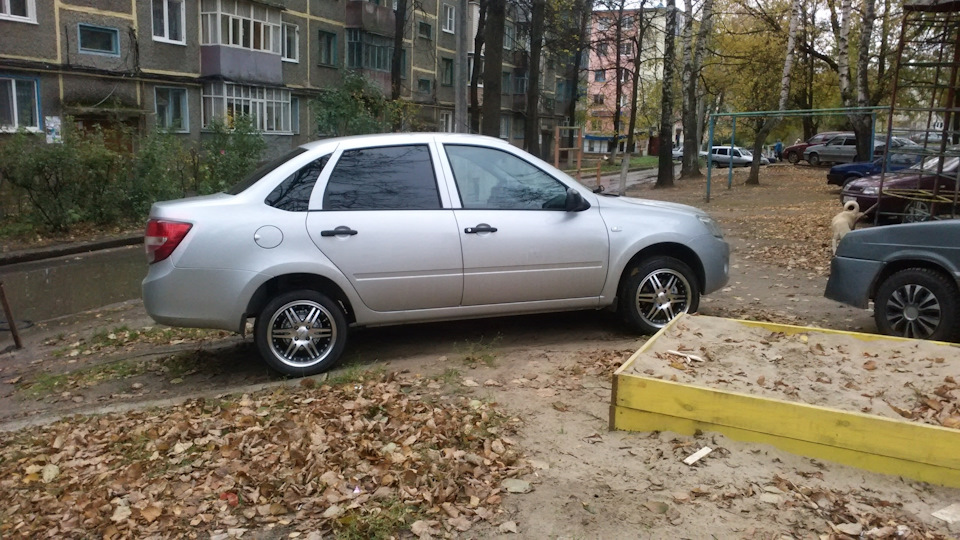 Подвеска Асоми -30 в круг — Lada Гранта (1G), 1,6 л, 2013 года | тюнинг ...