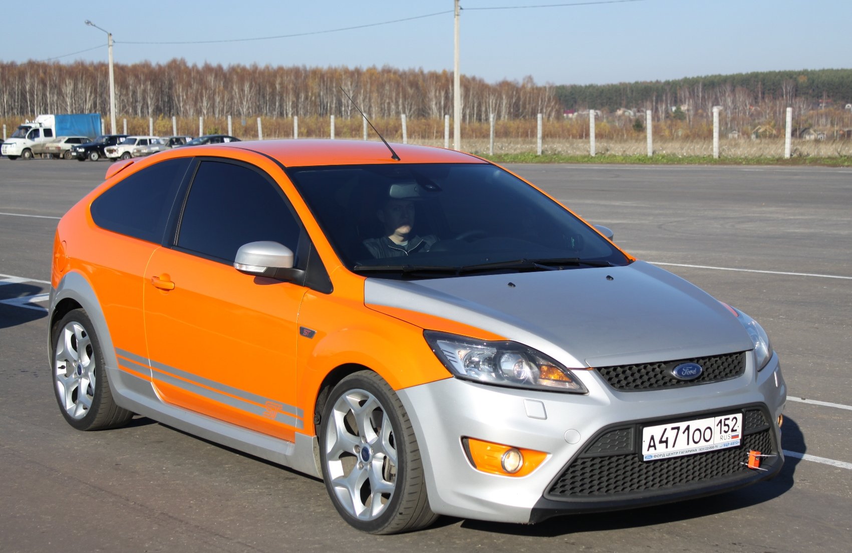 Ford Focus St серебро 2013