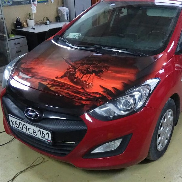 Винилография Hyundai i10