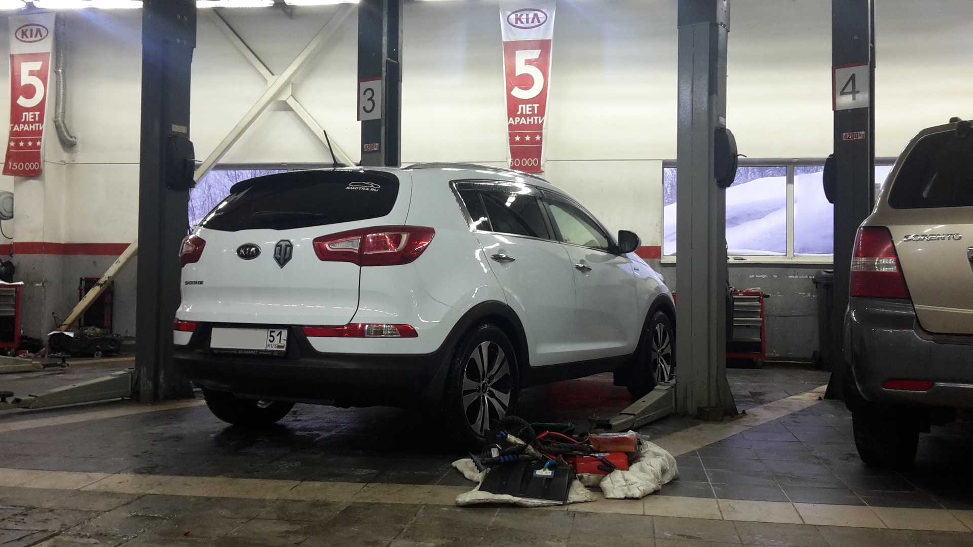 Просели задние пружины — KIA Sportage (3G), 2 л, 2012 года | визит на  сервис | DRIVE2