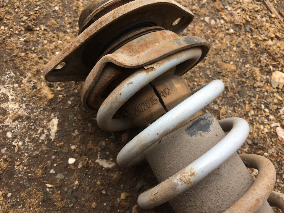 Ремонт передней подвески и по мелочи! — Lada 11113 Ока, 0,8 л, 1997 ...