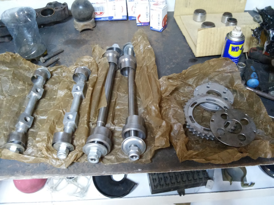 Разрезная шестерня и Кит для перехода на Нивовские сайленты. — Москвич ...