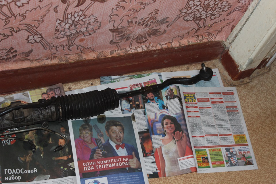 Разборка рулевой рейки — BMW 3 series (E36), 2 л, 1996 года | своими ...