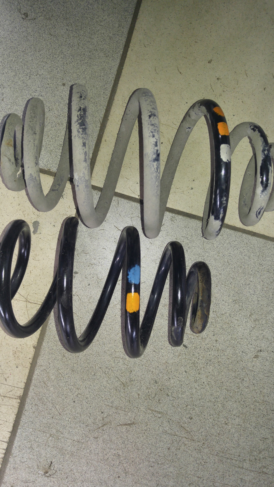 задние пружины от 1бе и 1бб в сравнении — Volkswagen Passat B5