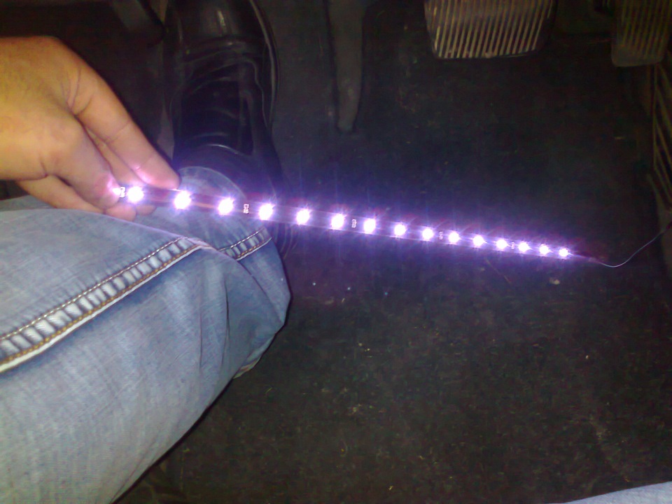 Подсветка ног — Opel Vectra A, 2 л, 1993 года | электроника | DRIVE2