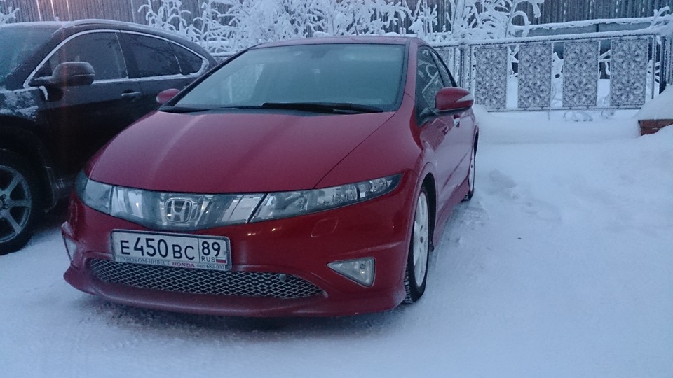 Рыльце в пушку)) — Honda Civic Hatchback (8G), 1,8 л, 2008 года ...