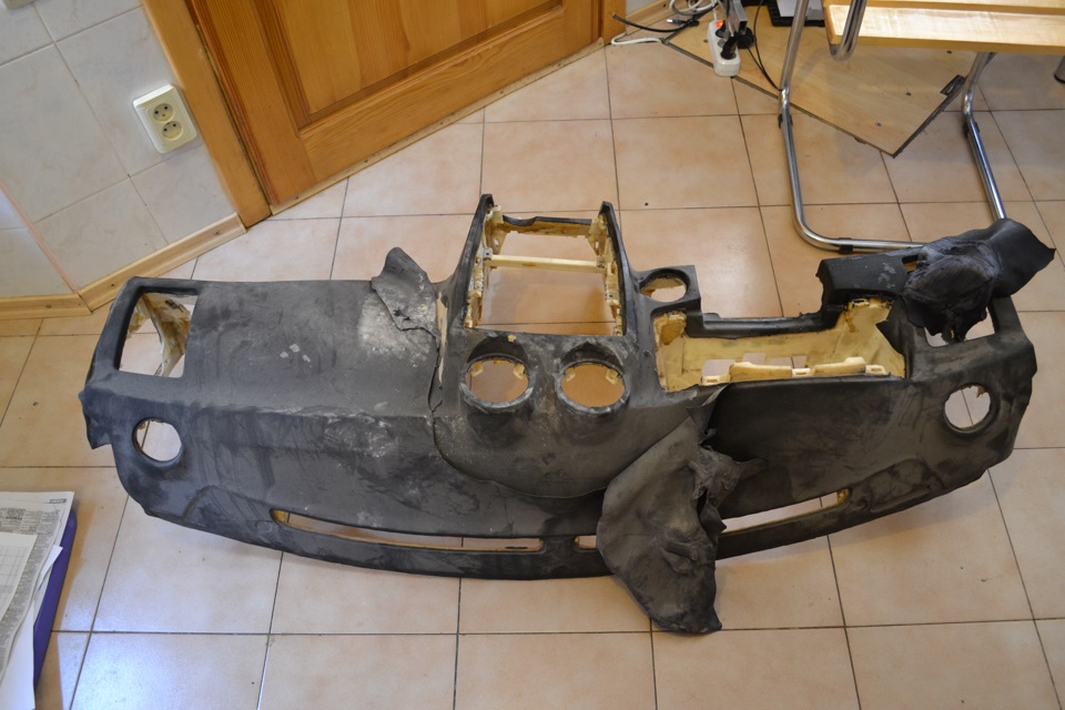 Перетяжка торпеды Hyundai Coupe своими руками — DRIVE2