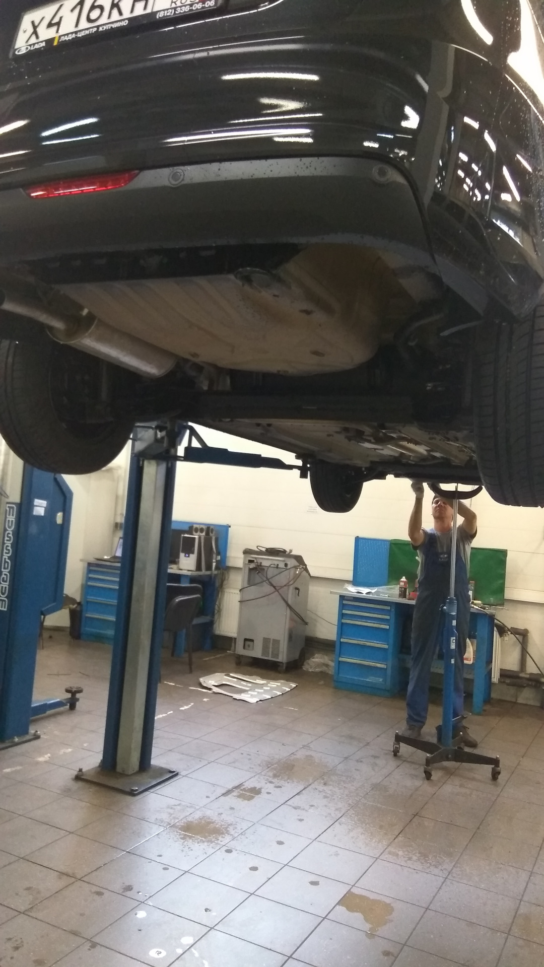 Защита картера. Done! — LADA Vesta, 1,6 л., 2017 года | аксессуары | DRIVE2