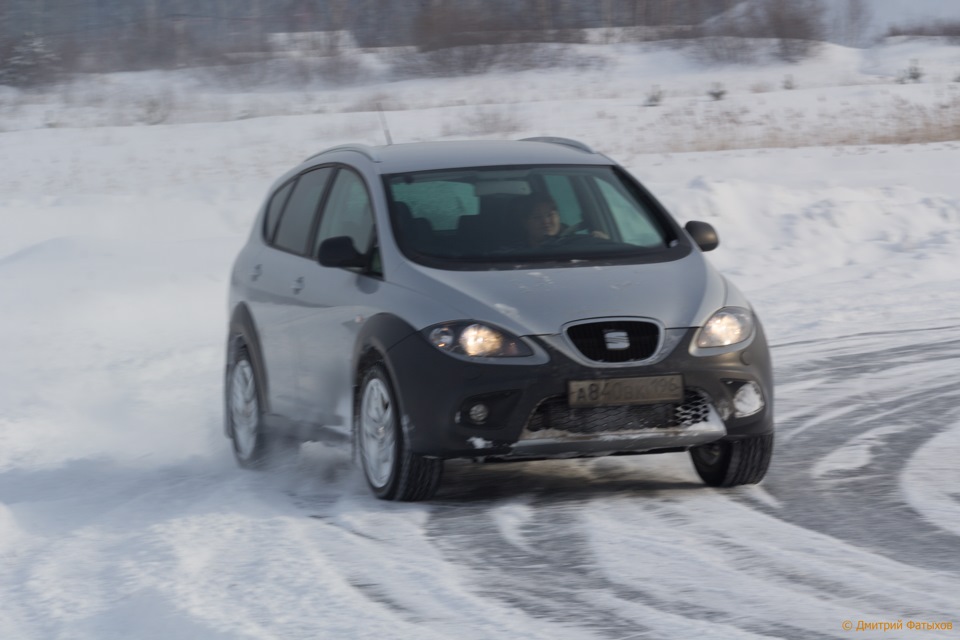 Фрит и лед. На пузо посадить — лехко — SEAT Altea Freetrack, 2 л, 2012 ...