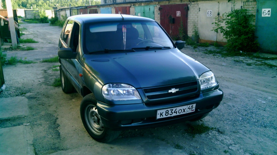 Затонировал Ниву — Chevrolet Niva (1G), 1,7 л, 2007 года | аксессуары ...