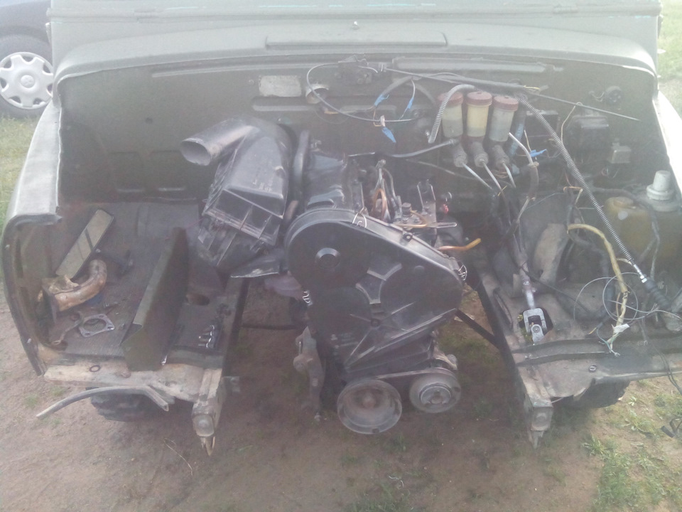 Ставим дизель. — ЛуАЗ 969, 1,6 л, 1987 года | своими руками | DRIVE2