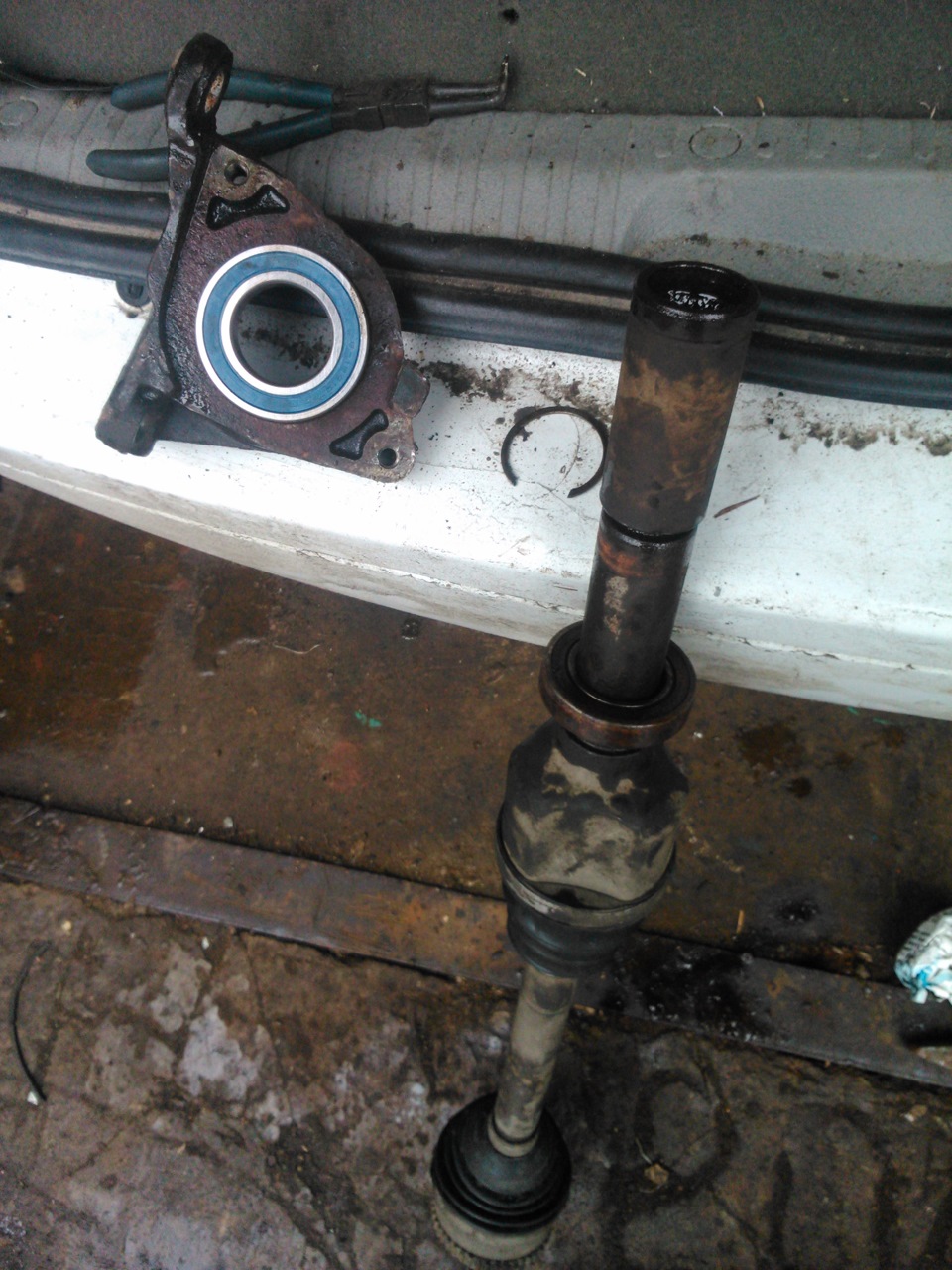 Подшипники — Renault Scenic I, 1,6 л, 2003 года | своими руками | DRIVE2