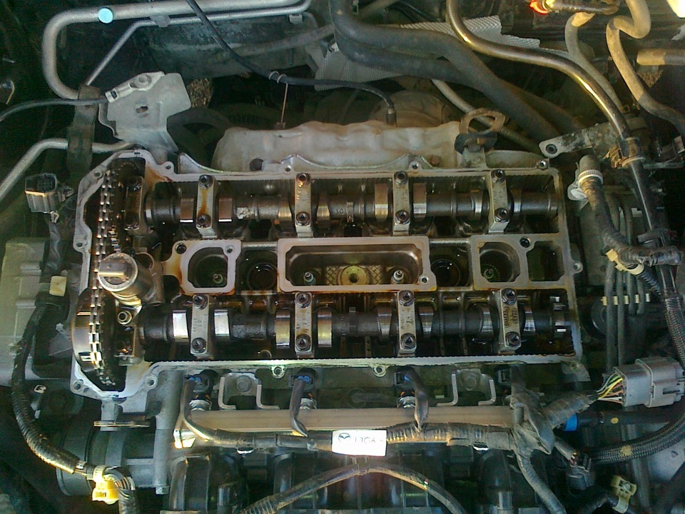 Замена прокладки клапанов двигателя