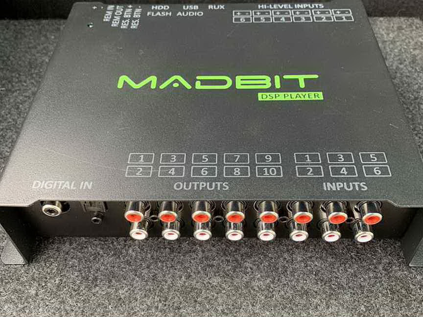 Madbit dsp. Процессор MADBIT. Мадбит DSP Player. MADBIT подключение. Rux MADBIT