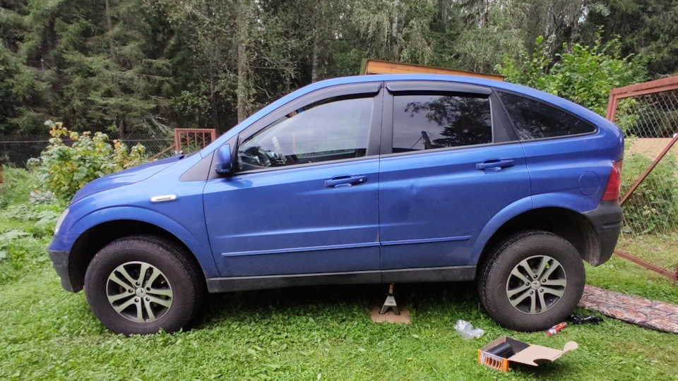 Пружины и клиренс. Вопрос. — SsangYong Actyon (1G), 2 л, 2008 года ...