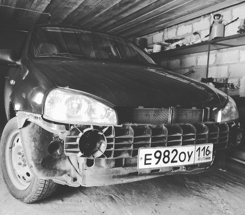 Туманки — Lada Калина хэтчбек, 1,6 л, 2007 года | аксессуары | DRIVE2