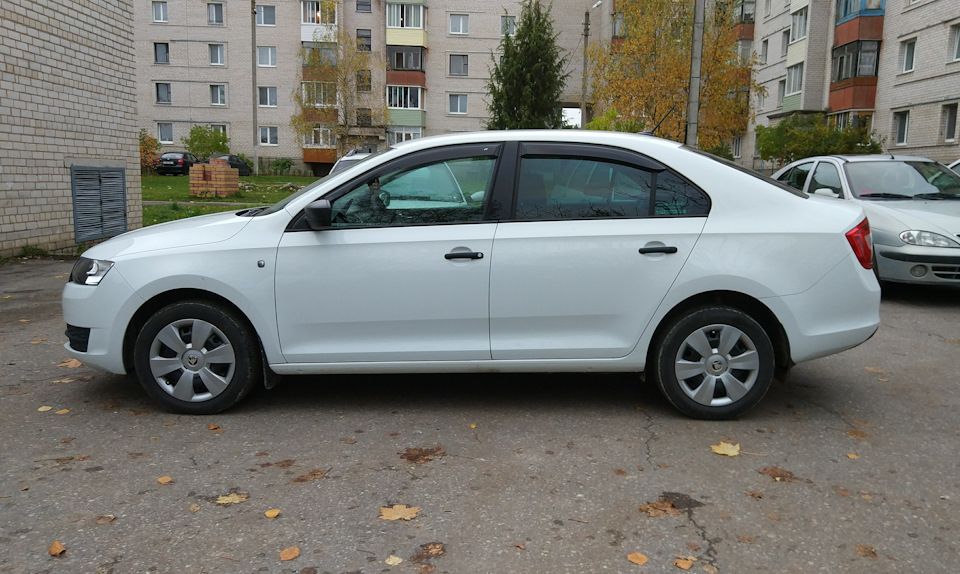 Skoda rapid занижение 70