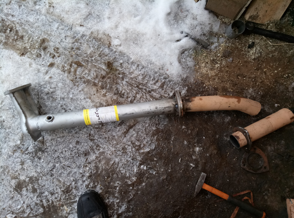 Коррекция выхлопа😏 — ГАЗ Газель, 2,5 л, 2005 года | своими руками | DRIVE2