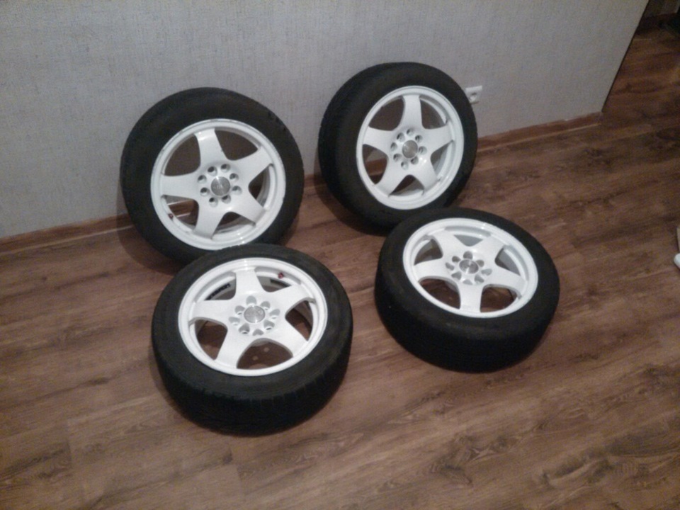 Помыл колеса на дисках Slik — Nissan Sunny (B13), 2 л, 1995 года ...