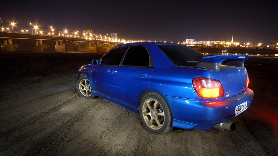 Subaru WRX Blue Mica