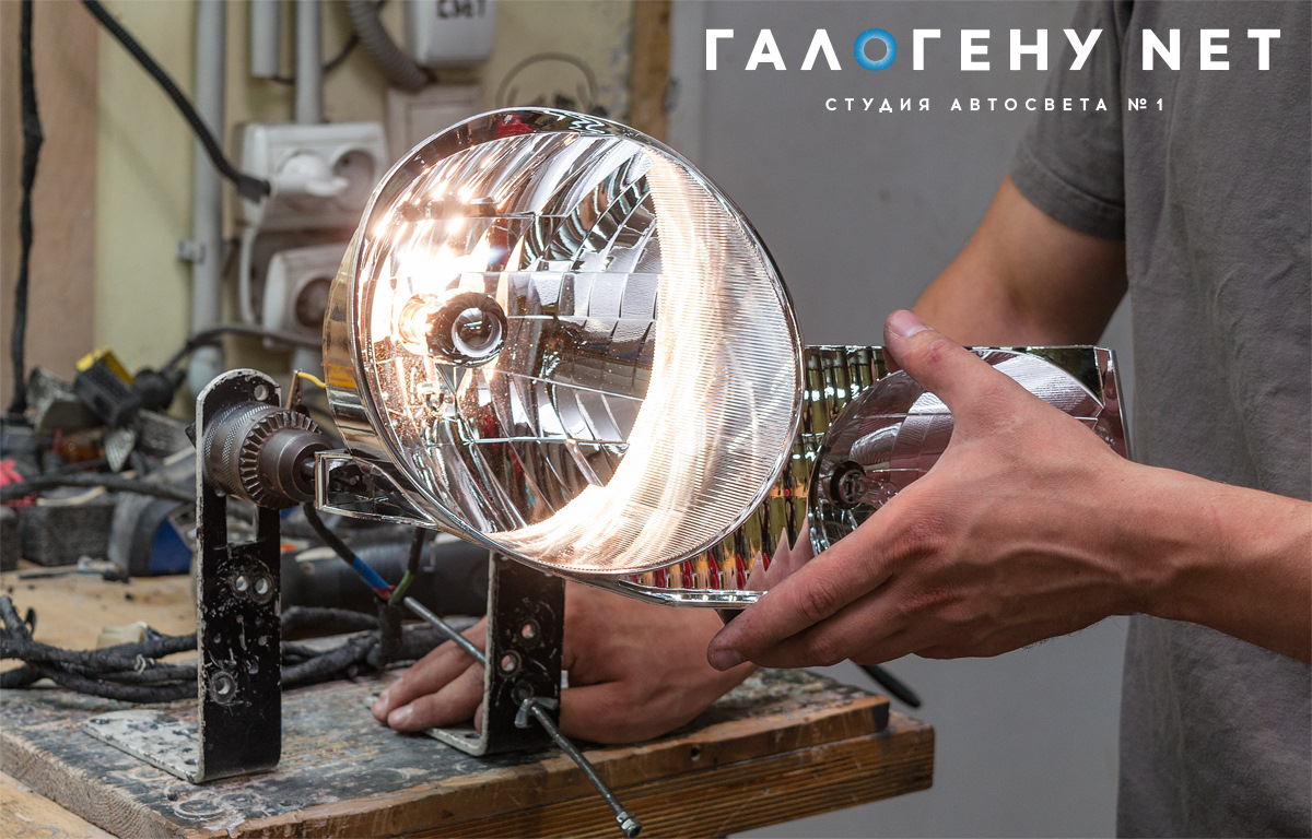 Honda Pilot — установка биксеноновых линз в галогенные фары, покраска ...