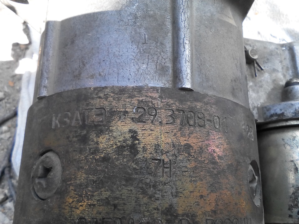 замена втягивающего на стартере — Lada 2114, 1,6 л, 2008 года | своими ...