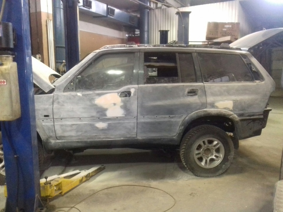 Подготовка кузова к покраске Раптором — DRIVE2