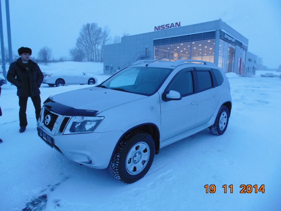 NISSAN пригнали домой — Nissan Terrano III, 1,6 л, 2014 года | визит на ...