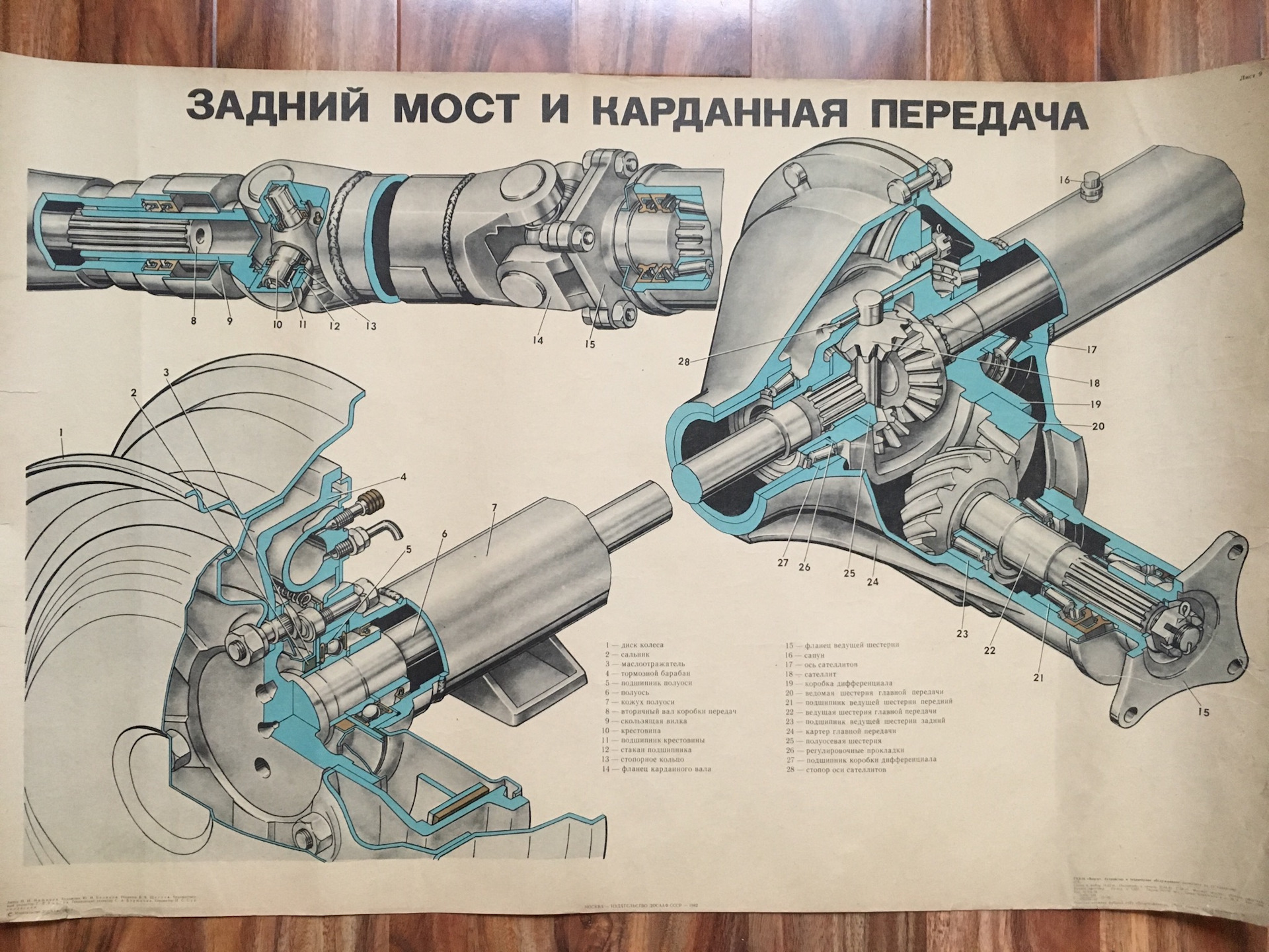 задний мост газ 21